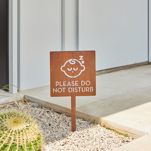 Do Not Disturb Baby Yard Sign - Mod Mettle