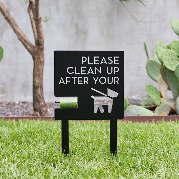 Scoop The Poop Yard Sign - Mod Mettle