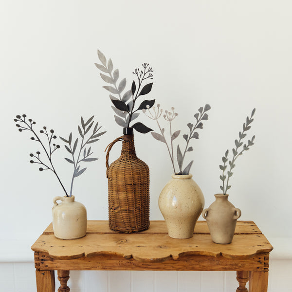 Raw Steel Botanical Stems - Mod Mettle