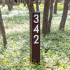 Walnut Creek XL Address Post Yard Sign - Mod Mettle