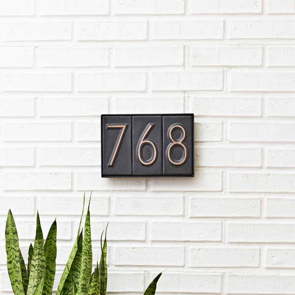 Mod Mettle x Clay Imports Address Sign - Mod Mettle