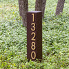 Walnut Creek Address Post Yard Sign - Mod Mettle