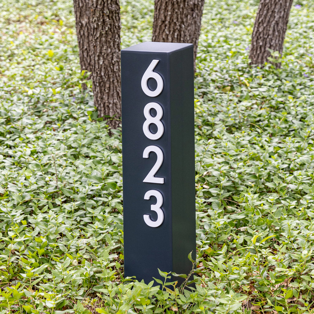 Walnut Creek Address Post Yard Sign - Mod Mettle