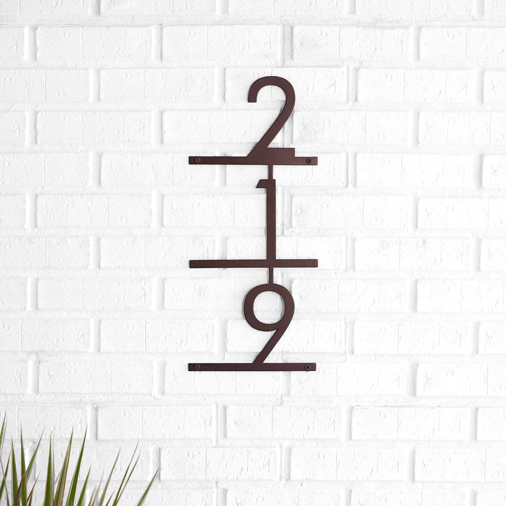 Cherrywood Address Sign - Mod Mettle