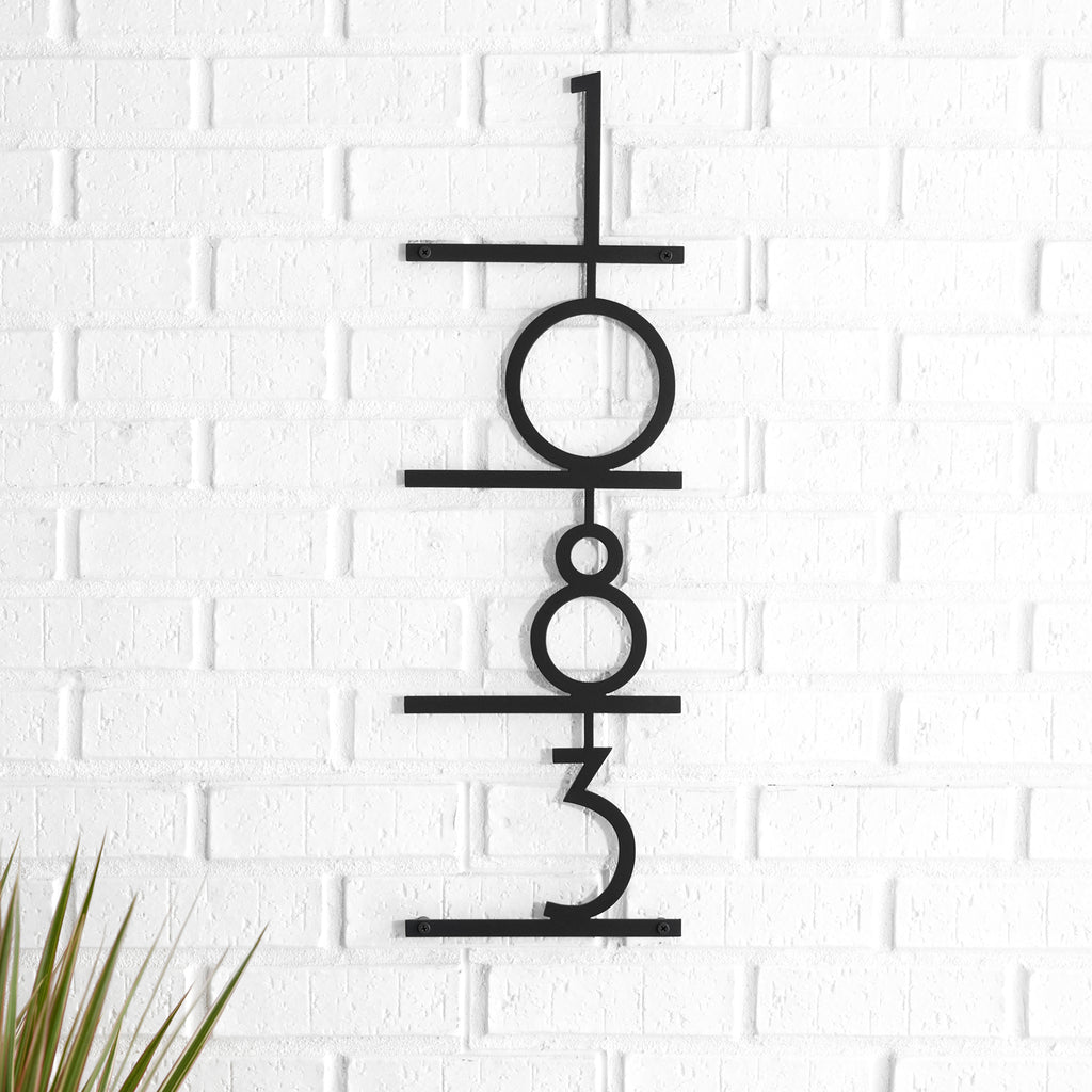 Cherrywood Address Sign - Mod Mettle